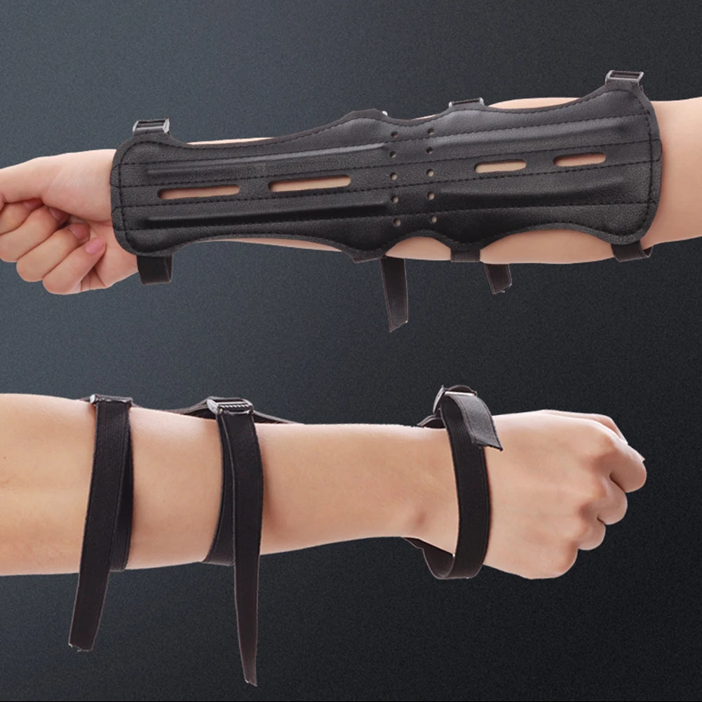 Long Leather Armguard Bow And Arrow Equipment Archery Supplies Lengthened Arm Guard With Holes Leather 30x13cm Protective Gear
Long Leather Armguard Bow And Arrow Equipment Archery Supplies Lengthened Arm Guard With Holes Leather 30x13cm Protective Gear