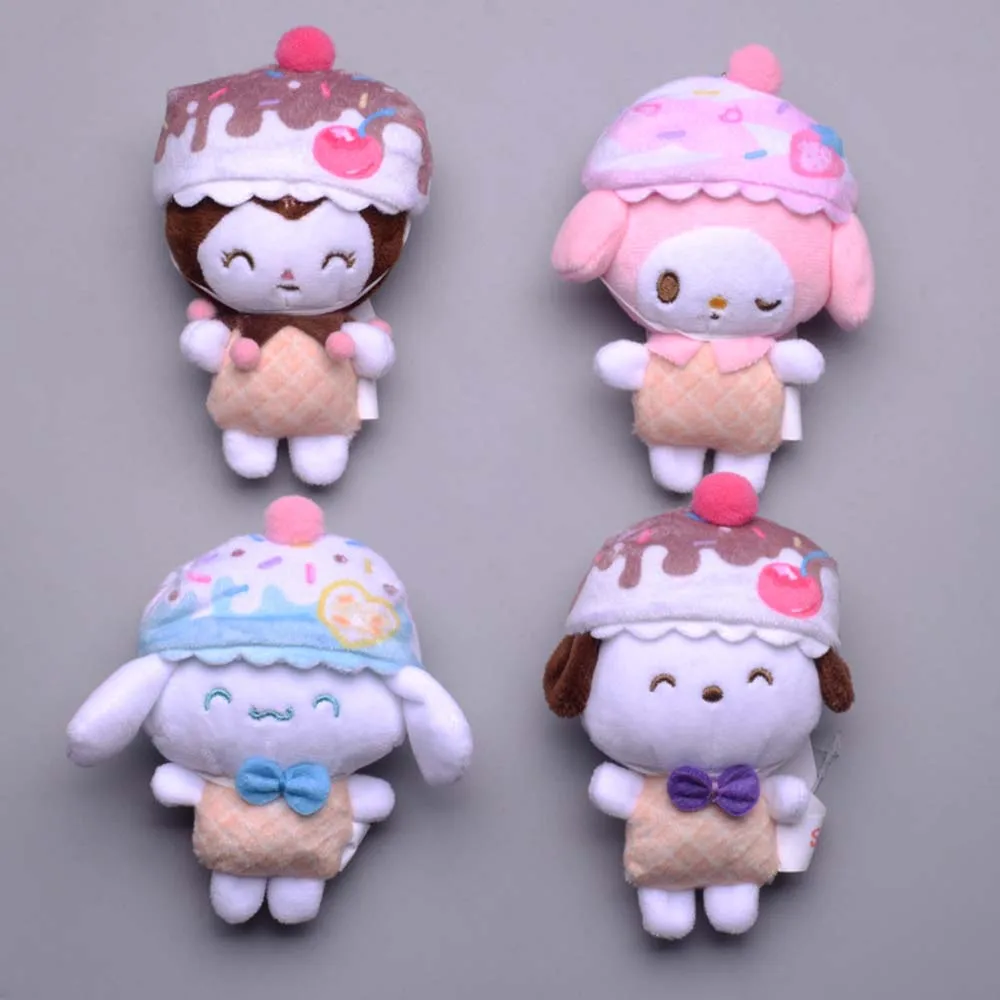 Плюшевый брелок Sanrio, 10 см, мультяшный кавайный My Melody Kuromi Cinnamoroll, плюшевые игрушки, аниме, мягкие милые плюшевые игрушки
Плюшевый брелок Sanrio, 10 см, мультяшный кавайный My Melody Kuromi Cinnamoroll, плюшевые игрушки, аниме, мягкие милые плюшевые игрушки