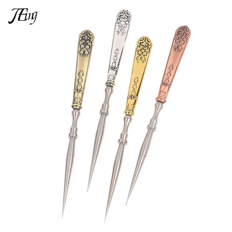 1Pc Vintage Leather Punch Hole Awl Tool Retro Round Hole Bronze Silver Awl 12cm Hand Stitch Tool for DIY Embroidery Sewing Craft
1Pc Vintage Leather Punch Hole Awl Tool Retro Round Hole Bronze Silver Awl 12cm Hand Stitch Tool for DIY Embroidery Sewing Craft