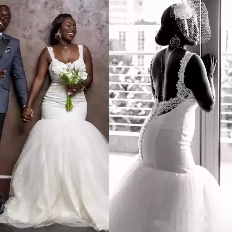 Plus Size Wedding Dresses 2023 Sweetheart Lace Sexy Backless Mermaid Wedding Dress Sleeveless Saudi Arabic Beach Bridal Gowns
Plus Size Wedding Dresses 2023 Sweetheart Lace Sexy Backless Mermaid Wedding Dress Sleeveless Saudi Arabic Beach Bridal Gowns
