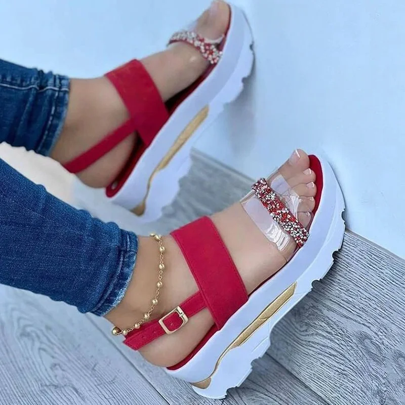 Women Sandals Summer Bling Heels Sandals Luxury Wedges Shoes For Women Summer Platform Sandalias Mujer 2022 New Shoes On Heel
Women Sandals Summer Bling Heels Sandals Luxury Wedges Shoes For Women Summer Platform Sandalias Mujer 2022 New Shoes On Heel