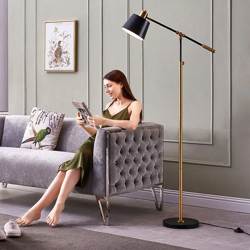 Nordic Floor Lamp Bedroom Living Room Rocker Arm Night Fish Luring Lamp Creative Simple Modern Vertical Table Lamp
Nordic Floor Lamp Bedroom Living Room Rocker Arm Night Fish Luring Lamp Creative Simple Modern Vertical Table Lamp