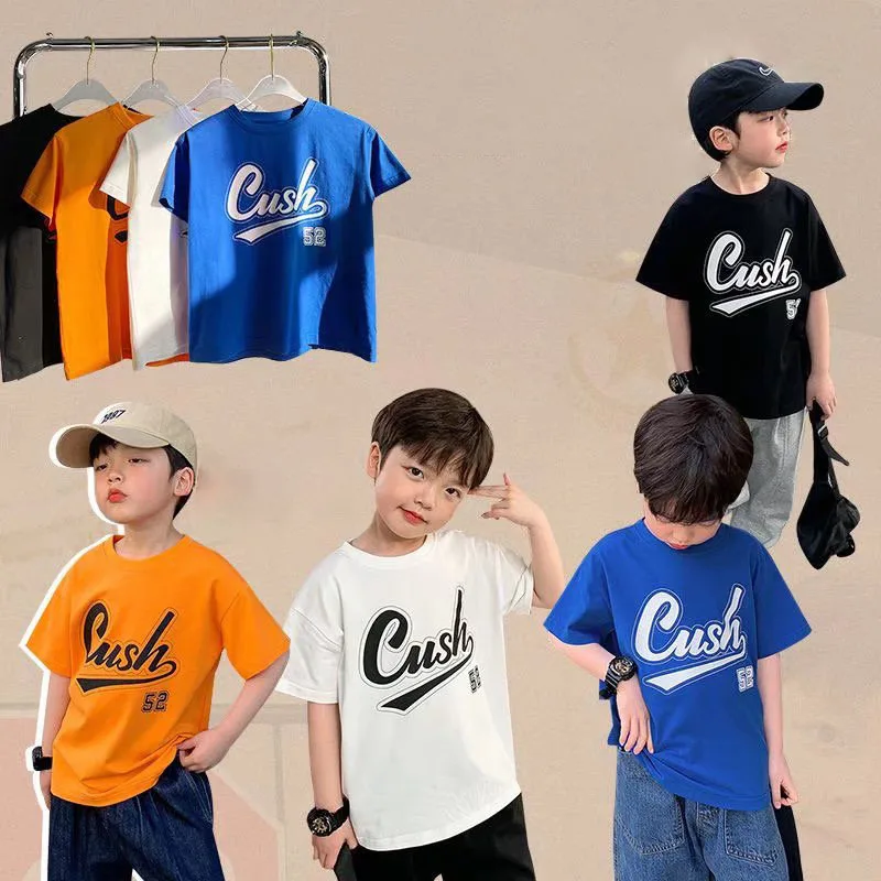 Summer New Children's Wear Kid Boys Girls Cartoon Printed T-shirt Toddler Short Sleeve Clothing Baby Casual Pure Cotton Tops Tee
Summer New Children's Wear Kid Boys Girls Cartoon Printed T-shirt Toddler Short Sleeve Clothing Baby Casual Pure Cotton Tops Tee