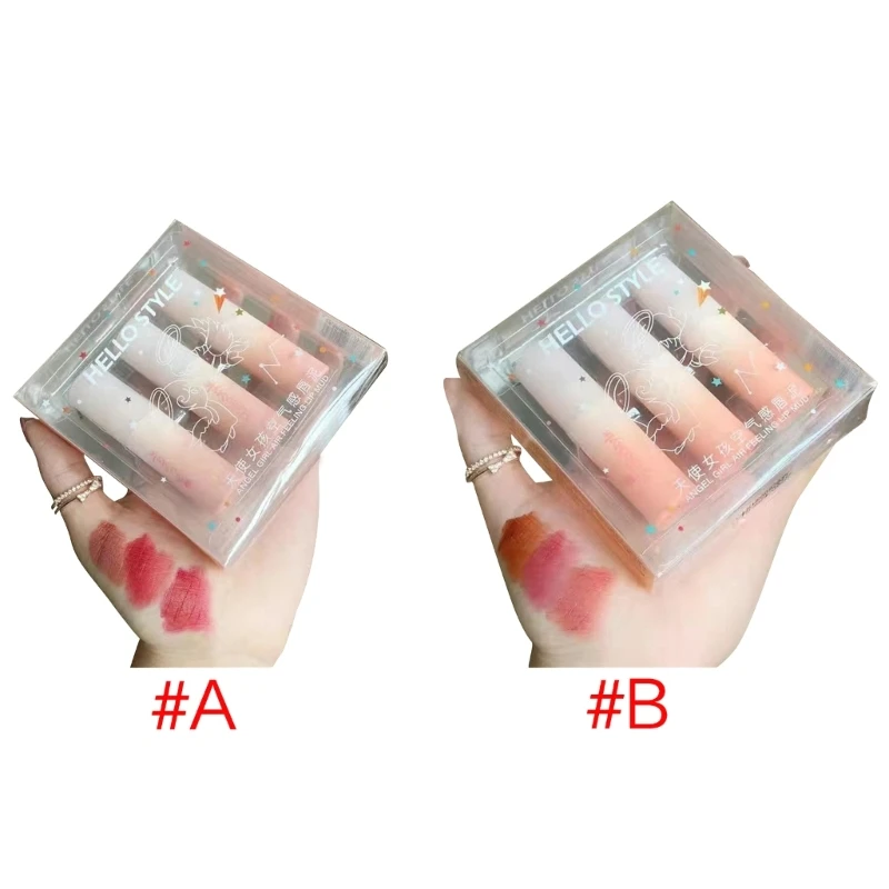 Матовая жидкая помада, стойкий водостойкий бархатный блеск для губ, набор для макияжа губ 
Матовая жидкая помада, стойкий водостойкий бархатный блеск для губ, набор для макияжа губ