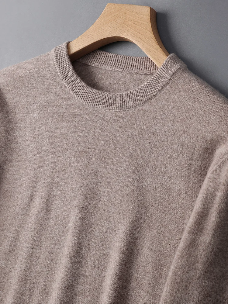 Женский трикотажный топ с круглым вырезом, Осень-зима 
Женский трикотажный топ с круглым вырезом, Осень-зима