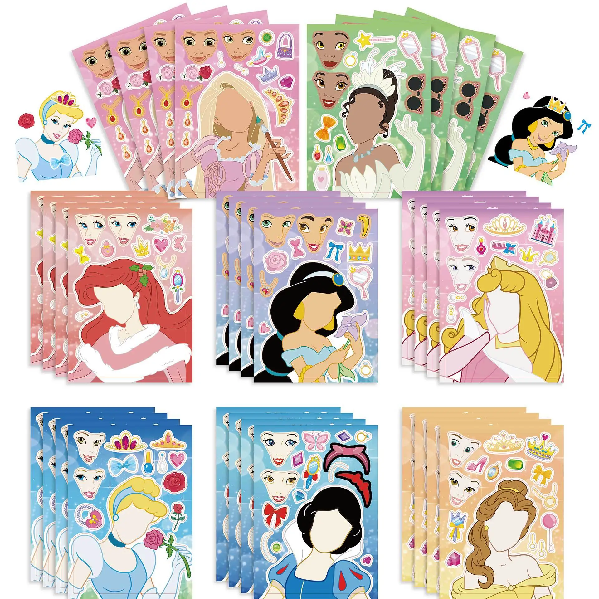 Disney Classic Cartoon Princess Children's Cute Cartoon Sticker Girls' Kindergarten Reward Sticker Princess Snow White
Disney Classic Cartoon Princess Children's Cute Cartoon Sticker Girls' Kindergarten Reward Sticker Princess Snow White