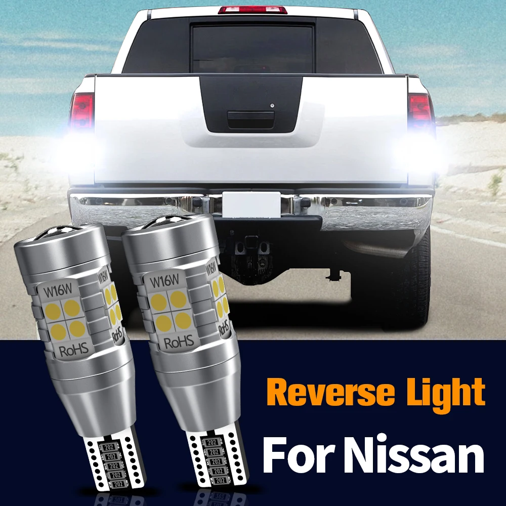 2pcs LED Reverse Light Blub Backup Lamp Canbus W16W T15 921 For Nissan Tiida X-Trail Frontier Quest Sentra Xterra Titan Armada
2pcs LED Reverse Light Blub Backup Lamp Canbus W16W T15 921 For Nissan Tiida X-Trail Frontier Quest Sentra Xterra Titan Armada