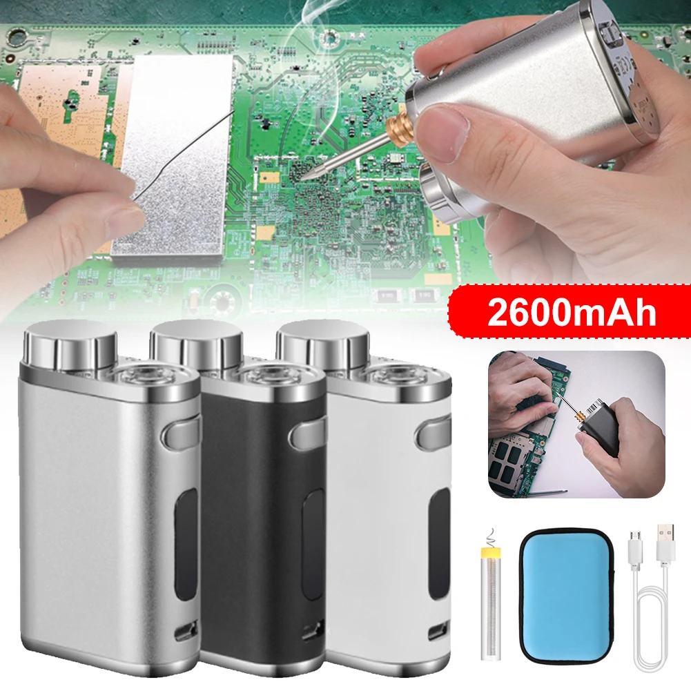 Portable Wireless battery soldering iron USB portable rechargeable soldering iron 1W-75W power adjustable soldering iron set
Portable Wireless battery soldering iron USB portable rechargeable soldering iron 1W-75W power adjustable soldering iron set