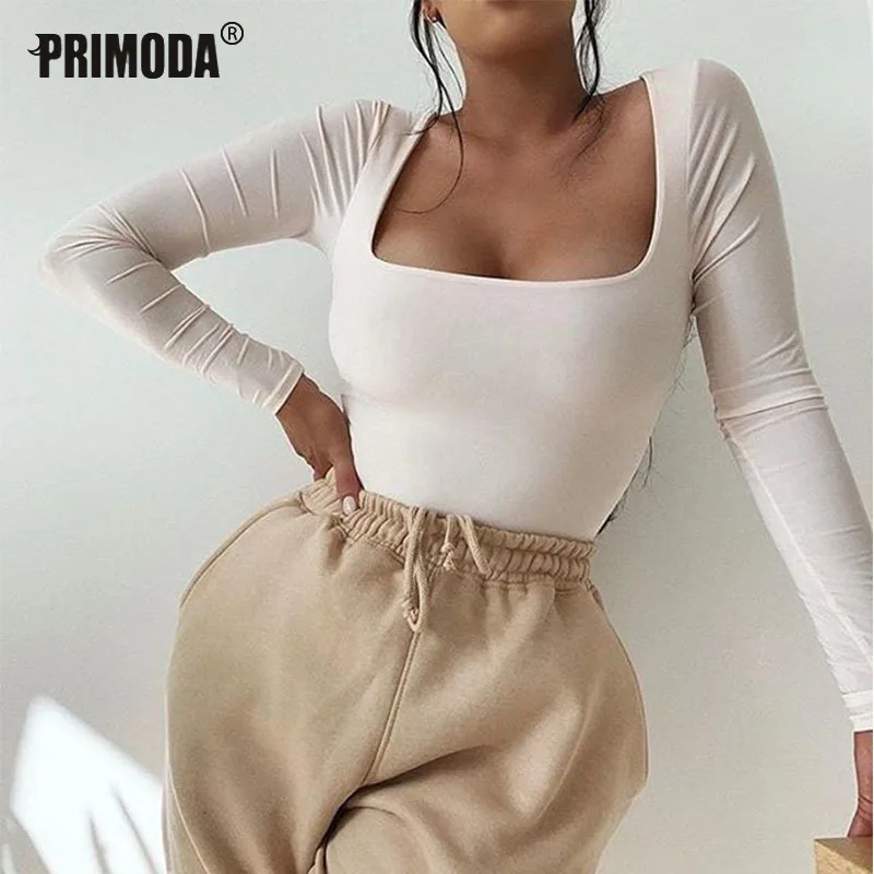 Женский сексуальный черный хлопковый облегающий боди с длинным рукавом Feminino Mujer, обтягивающий однотонный клубный эластичный комбинезон, то... 
Женский сексуальный черный хлопковый облегающий боди с длинным рукавом Feminino Mujer, обтягивающий однотонный клубный эластичный комбинезон, то...