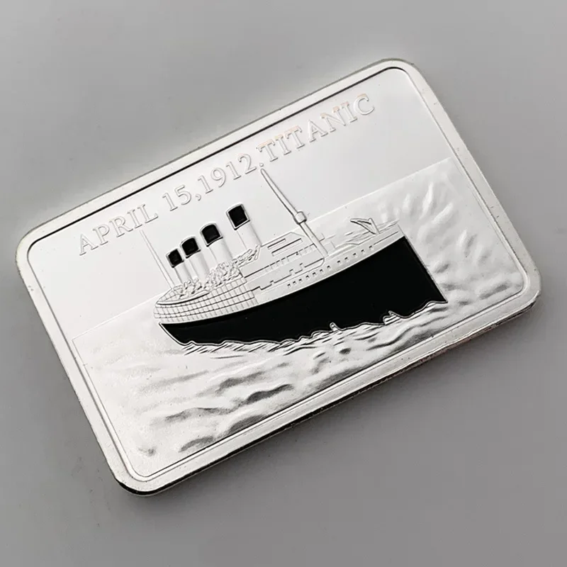 Посеребренная монета Титаник
Посеребренная монета Титаник
