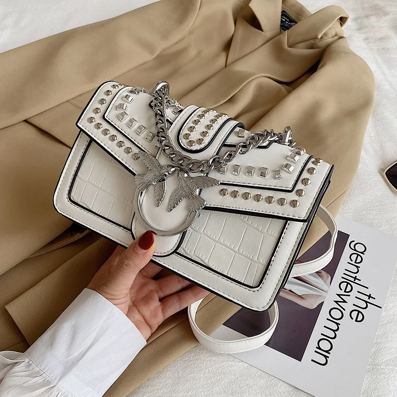 New 2022 Swallow Women Bag Trend Crossbody Bag Luxury Designer Shoulder Bag Female Chain Leather Handbag Fashion Buckle Pu
New 2022 Swallow Women Bag Trend Crossbody Bag Luxury Designer Shoulder Bag Female Chain Leather Handbag Fashion Buckle Pu