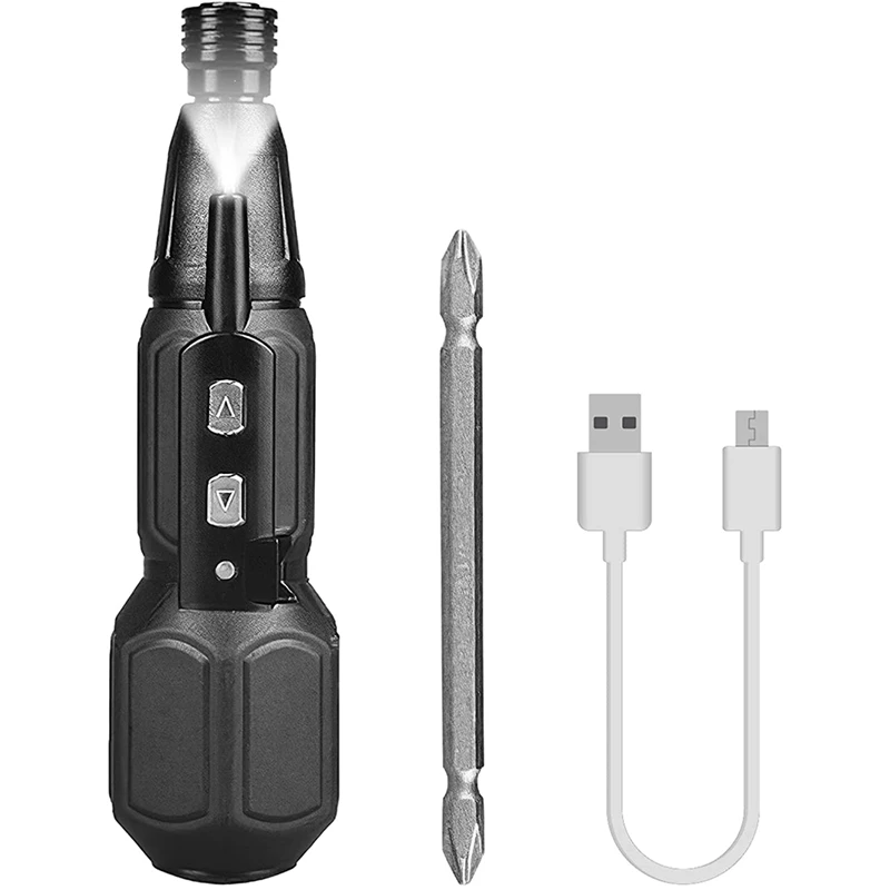 Electric Cordless Screwdriver, 3.6V Wireless Automatic Screwdriver With LED Light 6.35Mm Head, Circuit Sensor Technology
Electric Cordless Screwdriver, 3.6V Wireless Automatic Screwdriver With LED Light 6.35Mm Head, Circuit Sensor Technology