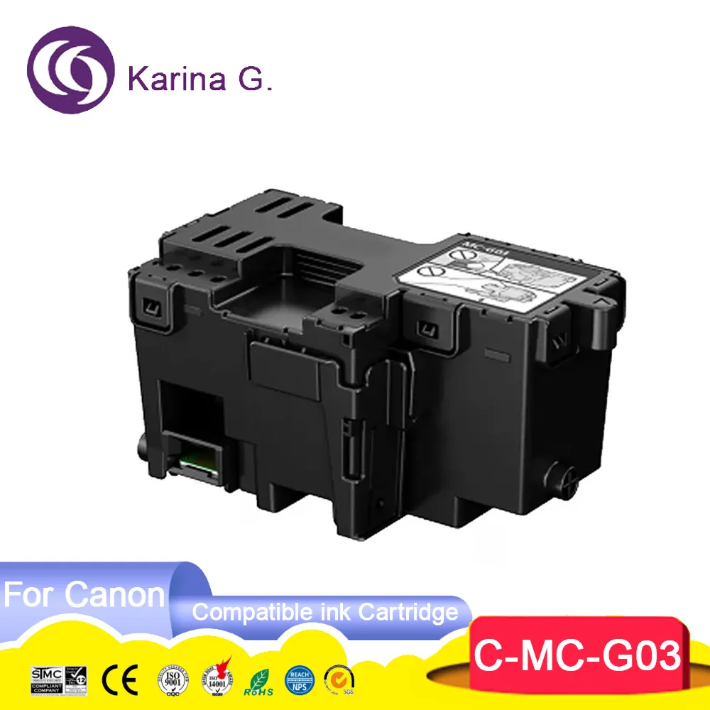MC-G03 Ink Maintenance Box MC-G03 Suit for Canon GX3010/GX4010/ GX3020/GX4020/GX4030/ GX3040/GX4040/GX3050 GX4050/GX3060 etc.
MC-G03 Ink Maintenance Box MC-G03 Suit for Canon GX3010/GX4010/ GX3020/GX4020/GX4030/ GX3040/GX4040/GX3050 GX4050/GX3060 etc.