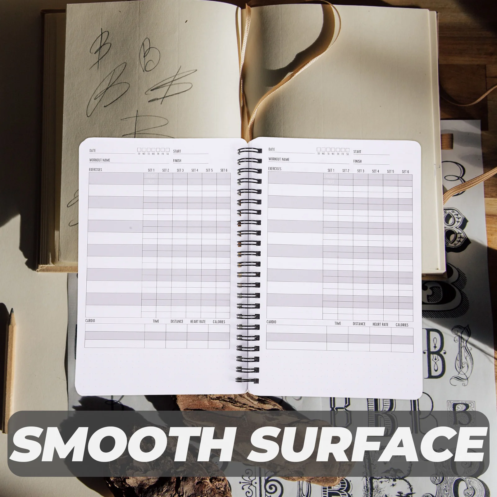 Fitness Punch Book Workout Journal Women Planner Notebook Log Goal Weight Lifting Planning Notepad Agenda Pocket
Fitness Punch Book Workout Journal Women Planner Notebook Log Goal Weight Lifting Planning Notepad Agenda Pocket
