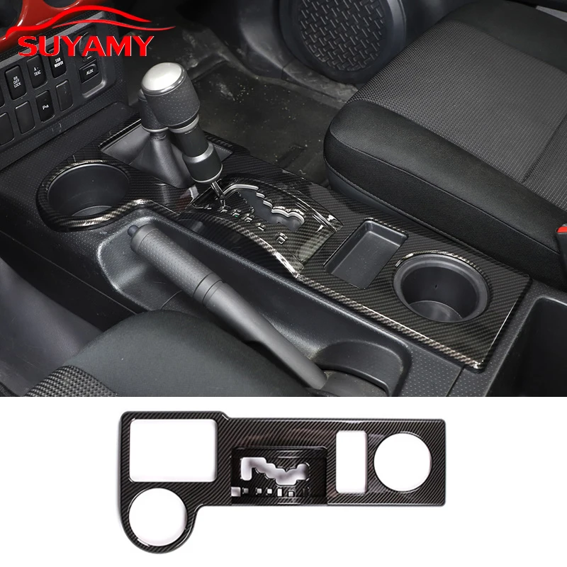 ABS Защитная панель коробки переключения передач для Toyota FJ Cruiser 2007-2021 LHD