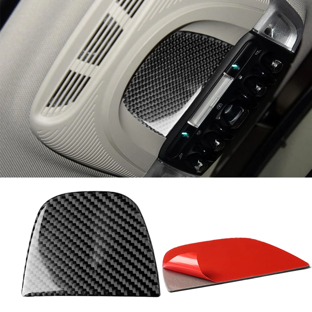 Carbon Fiber Car Roof Reading Lamp Panel Decorative Cover Sticker Trim Decals Auto Interior Accessories For MINI F55 F56 F60
Carbon Fiber Car Roof Reading Lamp Panel Decorative Cover Sticker Trim Decals Auto Interior Accessories For MINI F55 F56 F60