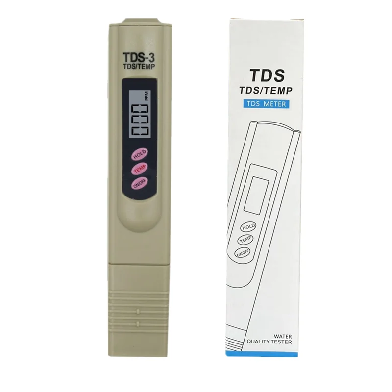 Digital Water Quality Tester TDS Meter Portable Water Purity Check 0-9990 Ppm Aquarium Swimming Pool Tester Temperature Test Pen
Digital Water Quality Tester TDS Meter Portable Water Purity Check 0-9990 Ppm Aquarium Swimming Pool Tester Temperature Test Pen
