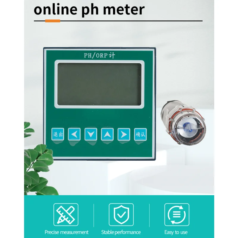 Water Dissolved Oxygen Analyzer ORP Measurement Controller for Digital Online pH Orp Meter 0.01PH Accuracy -0.00~14.00PH
Water Dissolved Oxygen Analyzer ORP Measurement Controller for Digital Online pH Orp Meter 0.01PH Accuracy -0.00~14.00PH