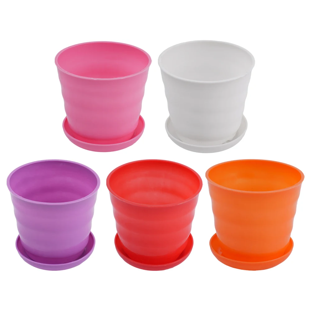 5PC Colourful Mini Plastic Flower Pot Succulent Plant Flowerpot Home Decor Garden Pots Planters Hanging Baskets
5PC Colourful Mini Plastic Flower Pot Succulent Plant Flowerpot Home Decor Garden Pots Planters Hanging Baskets