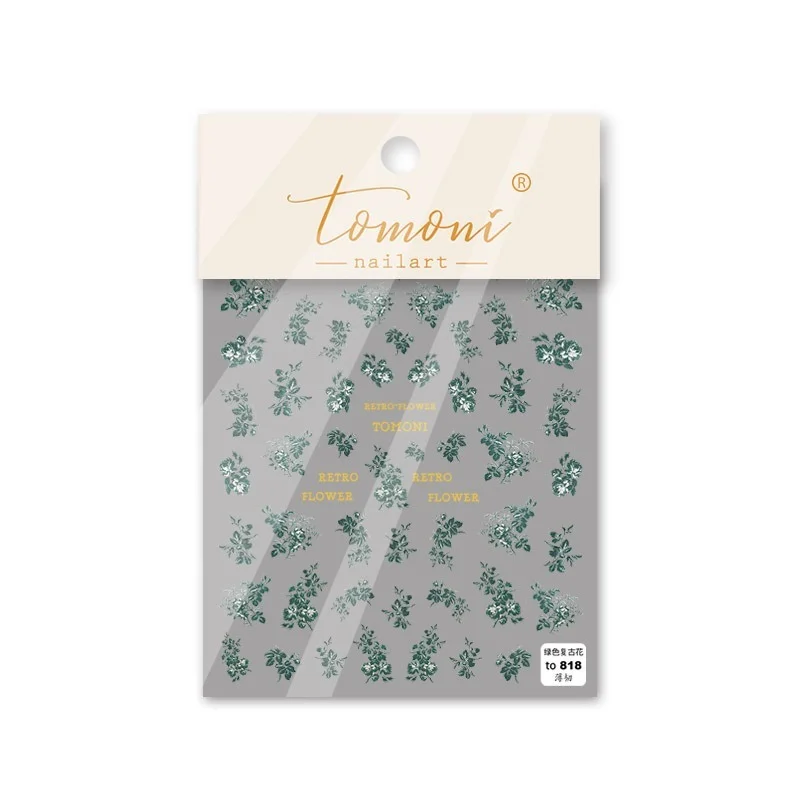 New Nail Art Retro Flowers 3D/5D Nail Stickers Silders Adhesive Transfer Tools for Manicure Decals Nail Decoration Accessories
New Nail Art Retro Flowers 3D/5D Nail Stickers Silders Adhesive Transfer Tools for Manicure Decals Nail Decoration Accessories