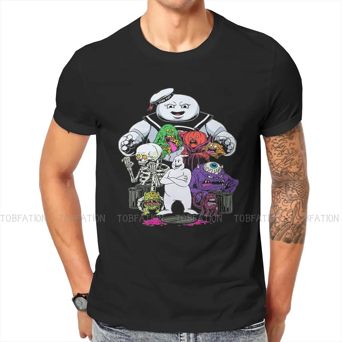 Ghostbusters Film Characters T Shirt Vintage Teenager Homme High Quality Tshirt Loose Crewneck Short Sleeve
Ghostbusters Film Characters T Shirt Vintage Teenager Homme High Quality Tshirt Loose Crewneck Short Sleeve