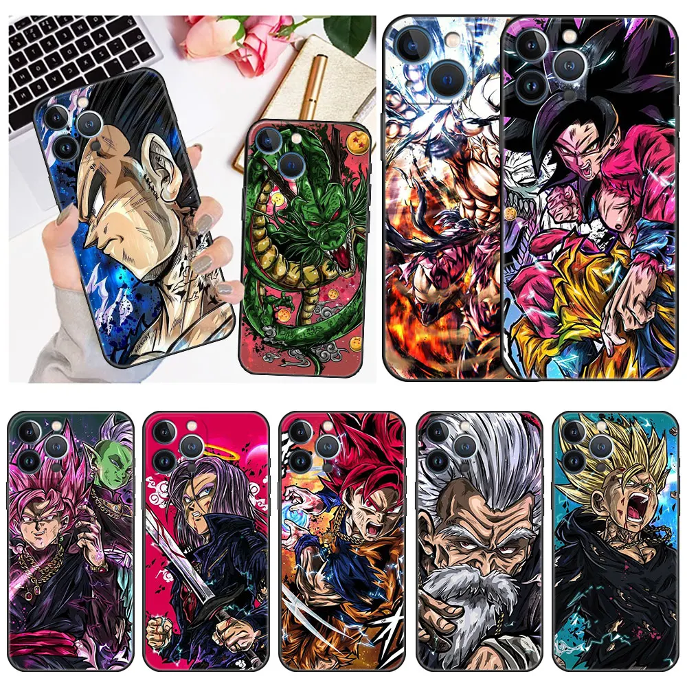 Case For Apple iPhone 13 11 12 Pro 7 XR X XS Max Black Soft Phone Funda 8 6 6s Plus 5 5S SE 2022 Cover Cool Anime Dragon Ball 
Case For Apple iPhone 13 11 12 Pro 7 XR X XS Max Black Soft Phone Funda 8 6 6s Plus 5 5S SE 2022 Cover Cool Anime Dragon Ball