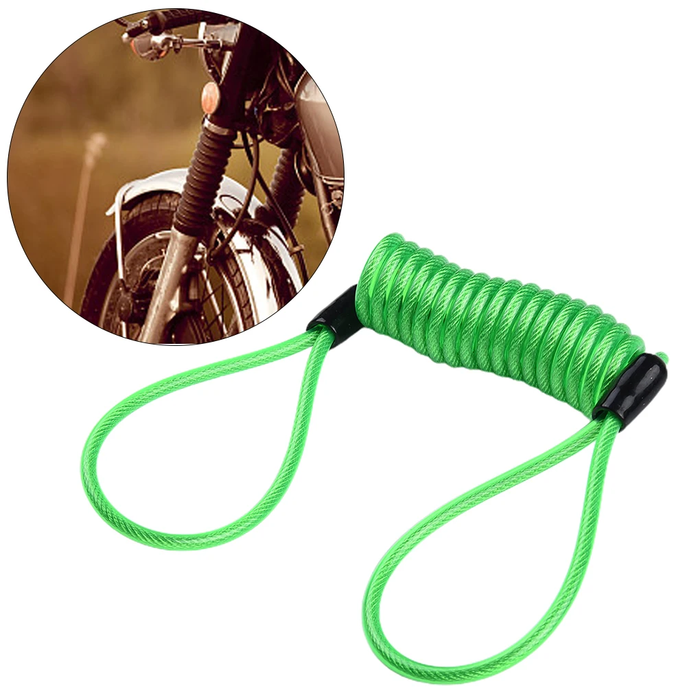 Motorcycle Parts Disc Brake Lock 1pc Plastic Portable Helmet Lock Steel Coil Disc Lock Disc Lock Reminder Cable
Motorcycle Parts Disc Brake Lock 1pc Plastic Portable Helmet Lock Steel Coil Disc Lock Disc Lock Reminder Cable