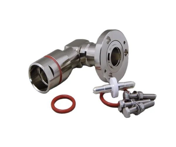 1-5/8" Feeder Cable 1-5/8" EIA Flange antenna wire electrical waterproof rf coaxial male Right Angle Connectors terminals
1-5/8" Feeder Cable 1-5/8" EIA Flange antenna wire electrical waterproof rf coaxial male Right Angle Connectors terminals