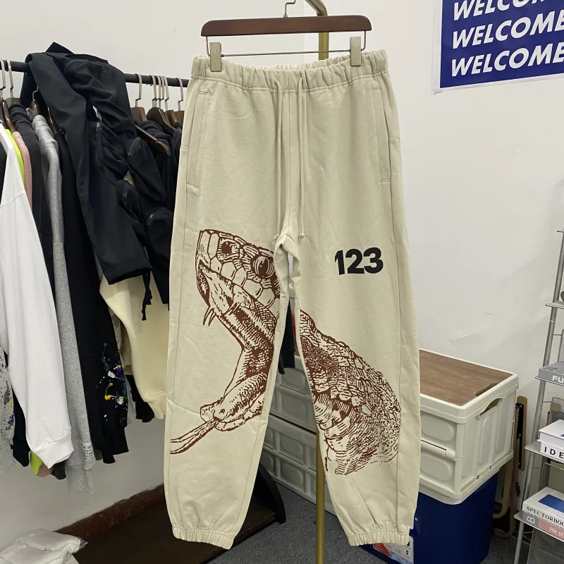 RRR123 Snake Fashion Sweatpants Men Top Quality Drawstring Women Vintage Jogger Trousers Streetwear Pants Mens Clothing
RRR123 Snake Fashion Sweatpants Men Top Quality Drawstring Women Vintage Jogger Trousers Streetwear Pants Mens Clothing