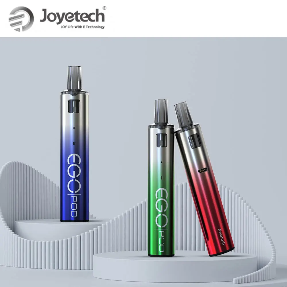 

Original Joyetech eGo Pod Kit AST Version with 1000mAh Battery 2ml Pod Cartridge MTL Vaping Electronic Cigarette Vaporizer