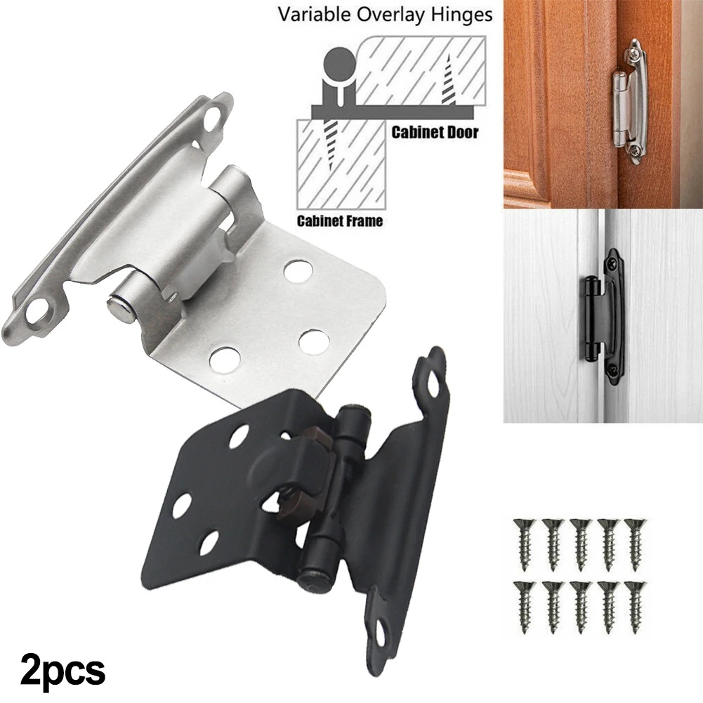2Pcs Cabinet Hinges Self Closing Overlay Flush For Cupboard Drawer Cabinet Door Hinge Door Lock Furniture Hardware Accessories
2Pcs Cabinet Hinges Self Closing Overlay Flush For Cupboard Drawer Cabinet Door Hinge Door Lock Furniture Hardware Accessories