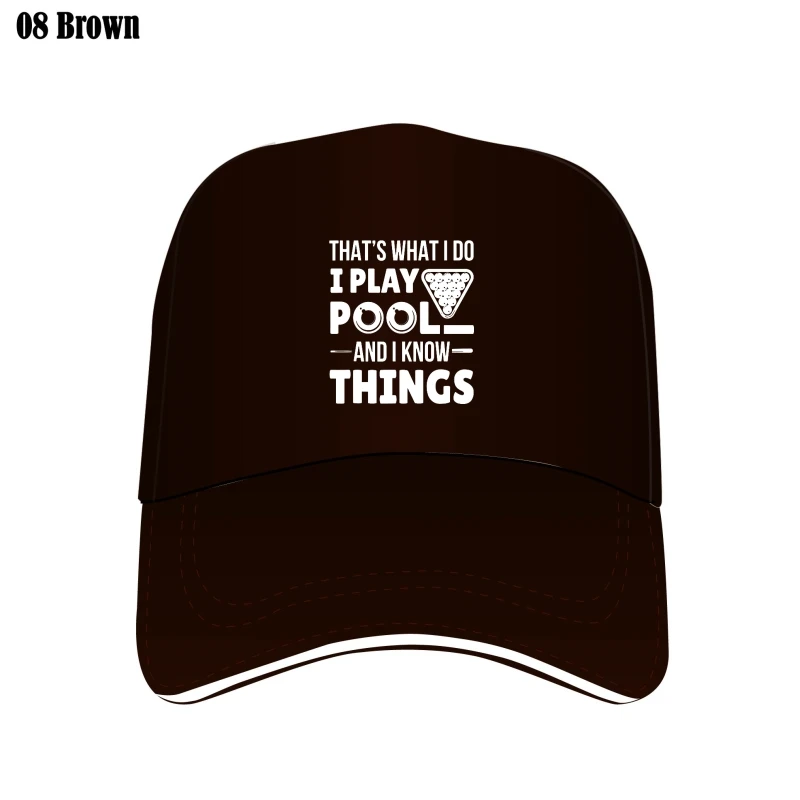 I Pool And I Know Things Funny Billiard Players Gift Bill Hats Cool Custom Hat For Men Retro Cotton Cap Funny
I Pool And I Know Things Funny Billiard Players Gift Bill Hats Cool Custom Hat For Men Retro Cotton Cap Funny