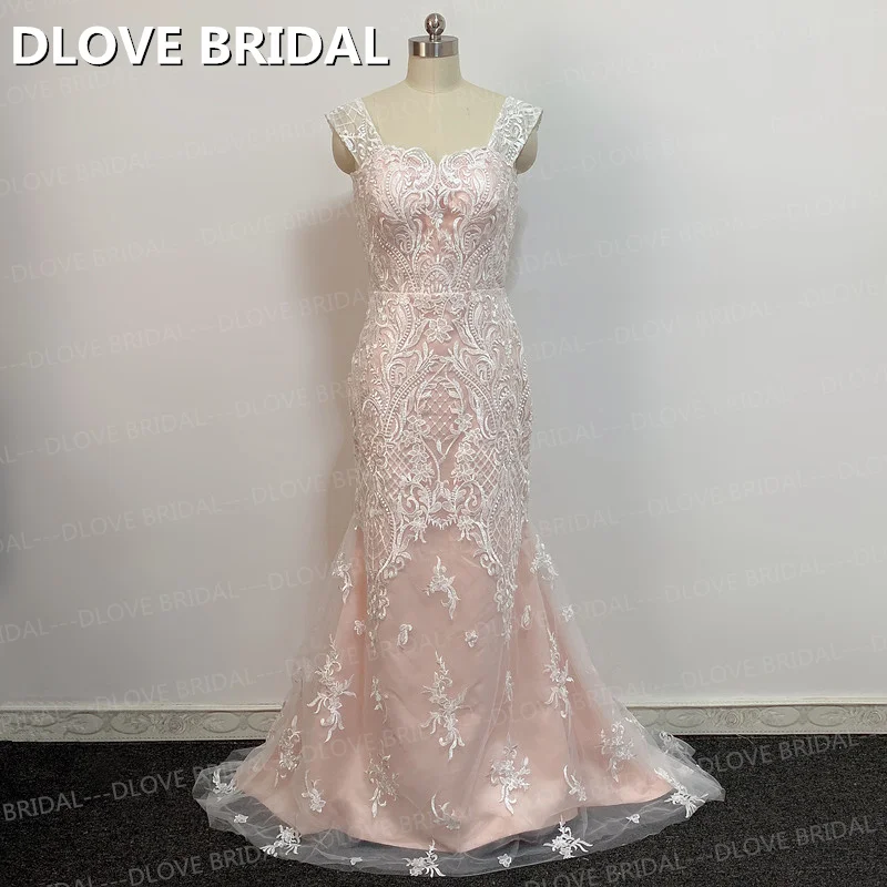 Mermaid Wedding Dress with Sparkle Sequin Tulle Lace Layer Bridal Gown Real Photos
Mermaid Wedding Dress with Sparkle Sequin Tulle Lace Layer Bridal Gown Real Photos