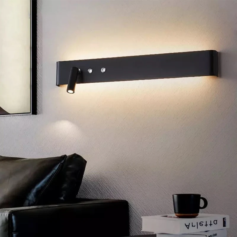 Bedside For Stairs Lamp Home Bathroom Bedroom Long Sconce Backlight Wall Light Lighting Led Modern Wall Nordic Lamp
Bedside For Stairs Lamp Home Bathroom Bedroom Long Sconce Backlight Wall Light Lighting Led Modern Wall Nordic Lamp