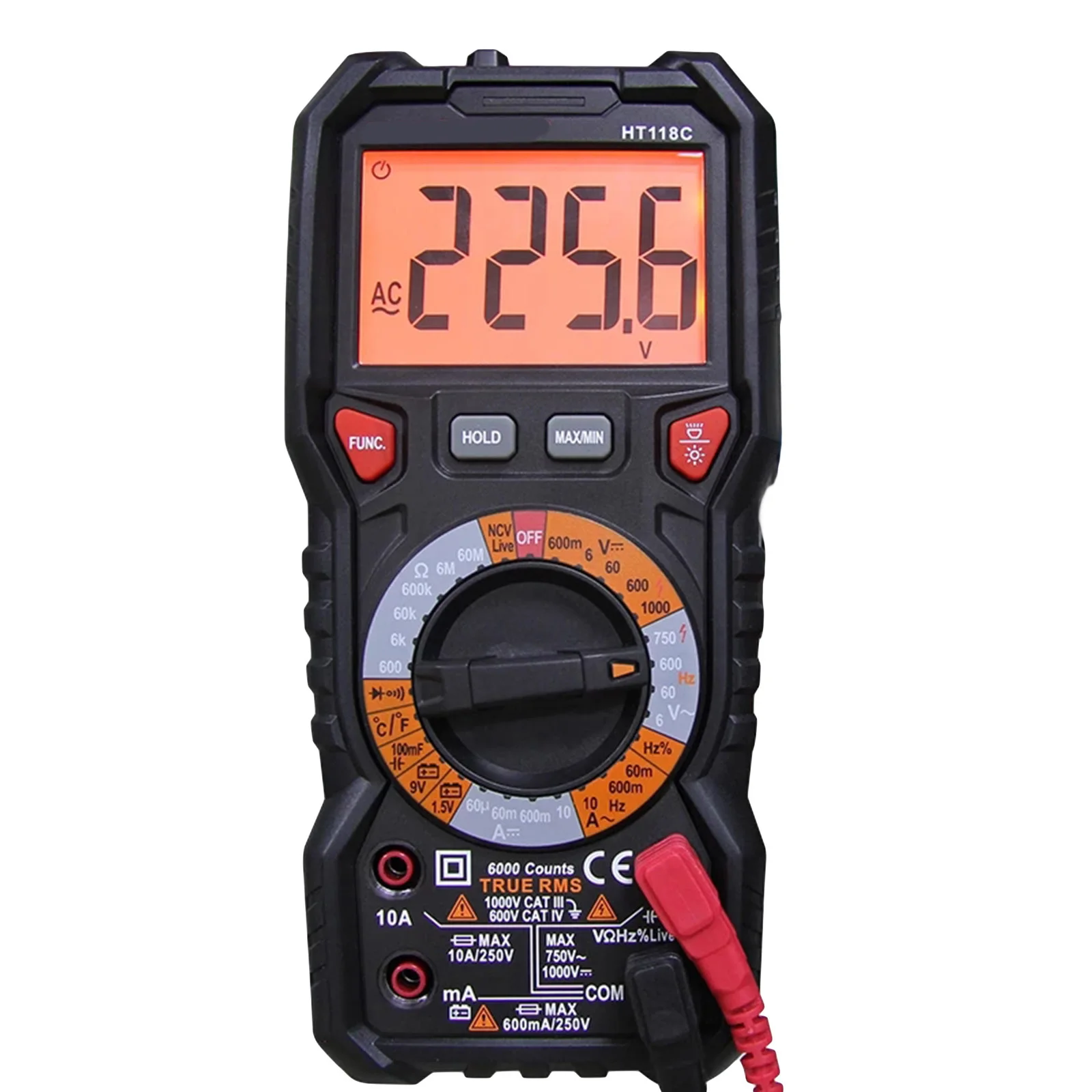 6000 Counts Digital Multimeter True RMS Manual Range Multi Meter AC DC Volt Amp Meter Ohm Capacitance Hz Tester digital digital
6000 Counts Digital Multimeter True RMS Manual Range Multi Meter AC DC Volt Amp Meter Ohm Capacitance Hz Tester digital digital