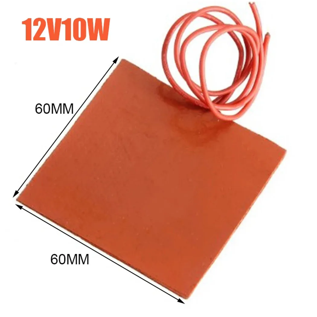 10W Heated Pad 60*60mm Square Uniform temperature Waterproof 1.36*2.36in For fuel tank Heating Mat Rubber Home
10W Heated Pad 60*60mm Square Uniform temperature Waterproof 1.36*2.36in For fuel tank Heating Mat Rubber Home
