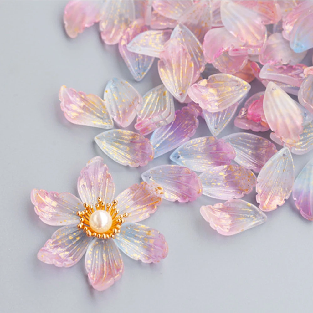 10-50pcs Flower Petal Charms Pendants Colorful Glass Petal Bead for Jewelry Making DIY Handmade Earring Pendants Findings
10-50pcs Flower Petal Charms Pendants Colorful Glass Petal Bead for Jewelry Making DIY Handmade Earring Pendants Findings