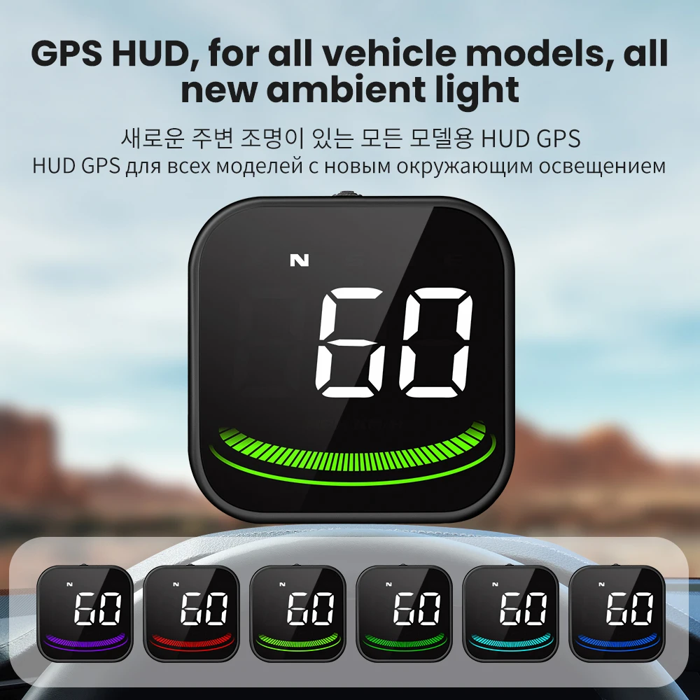 G4 HUD OBD2 Head-Up Display GPS Digital Car Speedometer On-Board Computer Speeding Alarm Car Electronics Accessories For All Car
G4 HUD OBD2 Head-Up Display GPS Digital Car Speedometer On-Board Computer Speeding Alarm Car Electronics Accessories For All Car