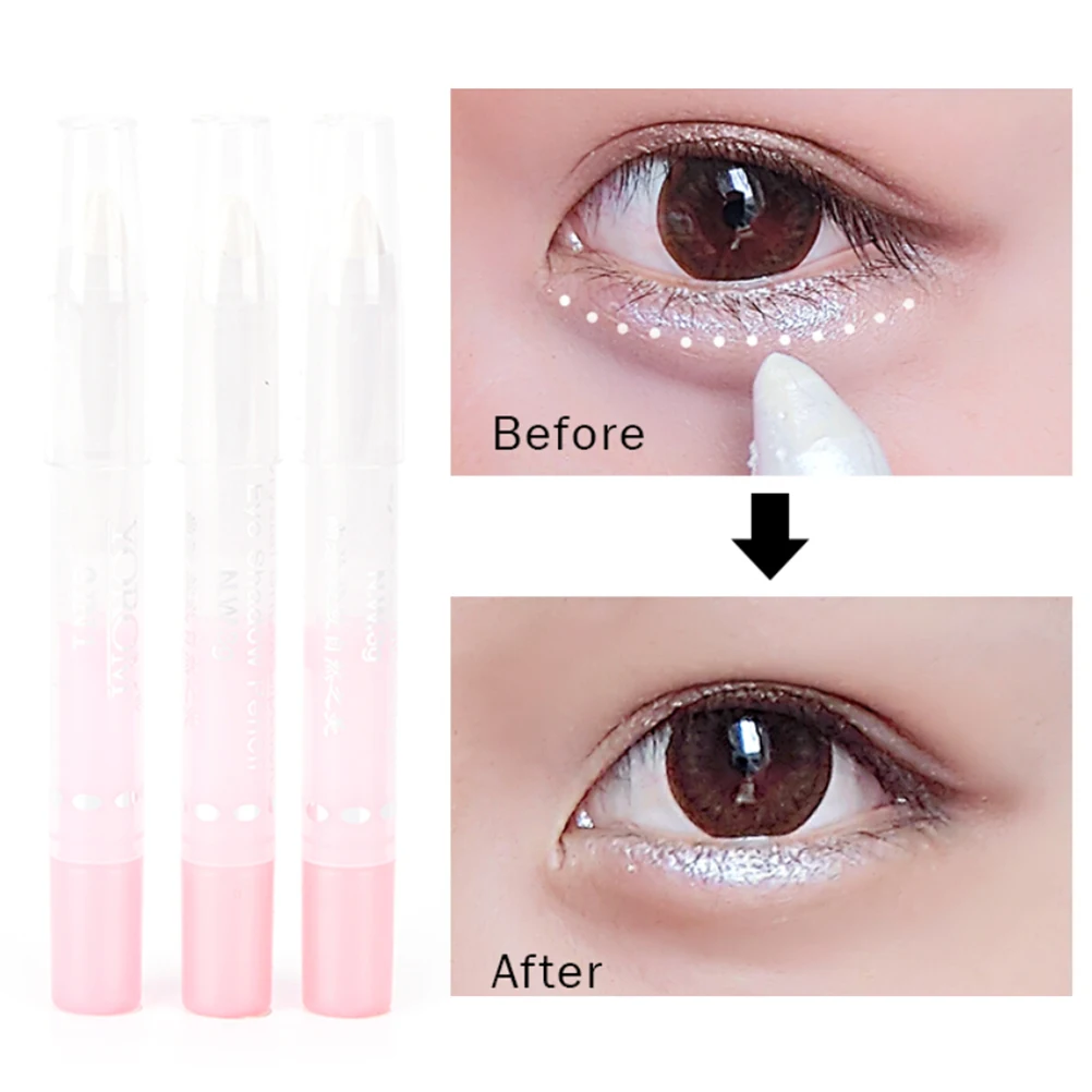1-5Pcs White Luminous Pearl Cosmetic EyeShadow Eyeliner Automatic Rotate Pencil Women Make Up Beauty Waterproof Glitter Pen
1-5Pcs White Luminous Pearl Cosmetic EyeShadow Eyeliner Automatic Rotate Pencil Women Make Up Beauty Waterproof Glitter Pen