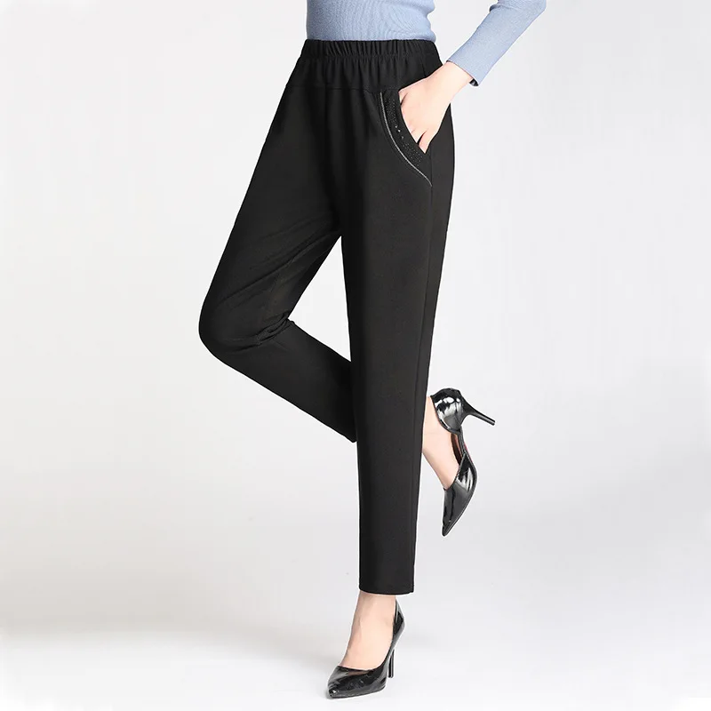 Women's Pants Large Size High Waist Casual Trousers Korean Style Straight Women's Pocket All-match Female Office Workers 2022
Women's Pants Large Size High Waist Casual Trousers Korean Style Straight Women's Pocket All-match Female Office Workers 2022