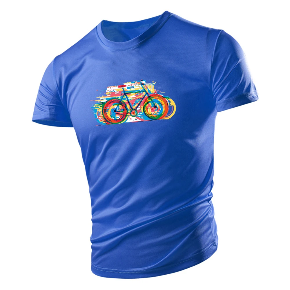 Four Seasons Outdoor Sports 2d Bicycle Print Men'S Short-Sleeved T-Shirt Round Neck Loose Comfortable Breathable Quick Dry
Four Seasons Outdoor Sports 2d Bicycle Print Men'S Short-Sleeved T-Shirt Round Neck Loose Comfortable Breathable Quick Dry