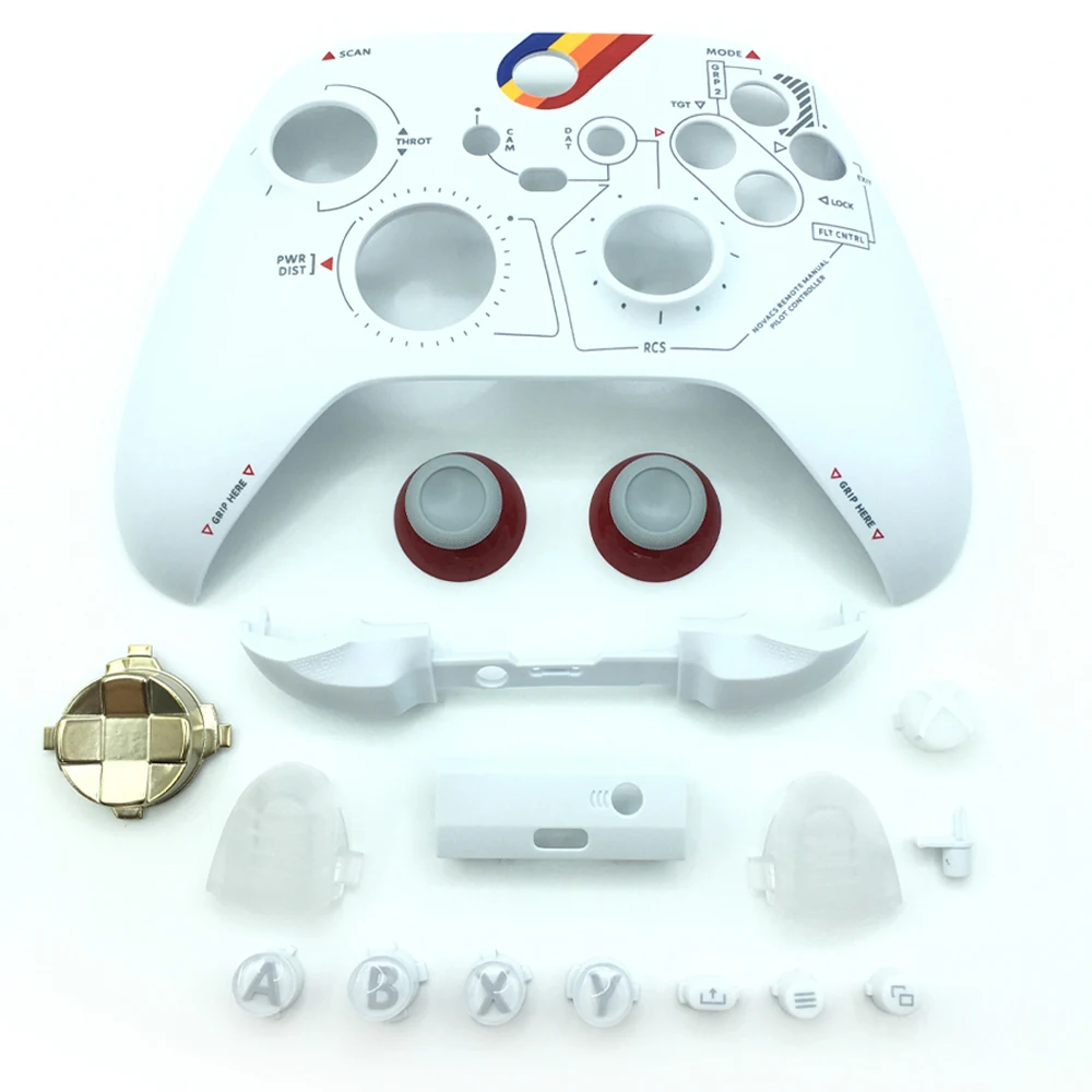 XSX XSS Controller Replacement Shell Fox Xbox Series X/S Controller Faceplate Front Cover Case DIY Repair Parts Buttons 
XSX XSS Controller Replacement Shell Fox Xbox Series X/S Controller Faceplate Front Cover Case DIY Repair Parts Buttons