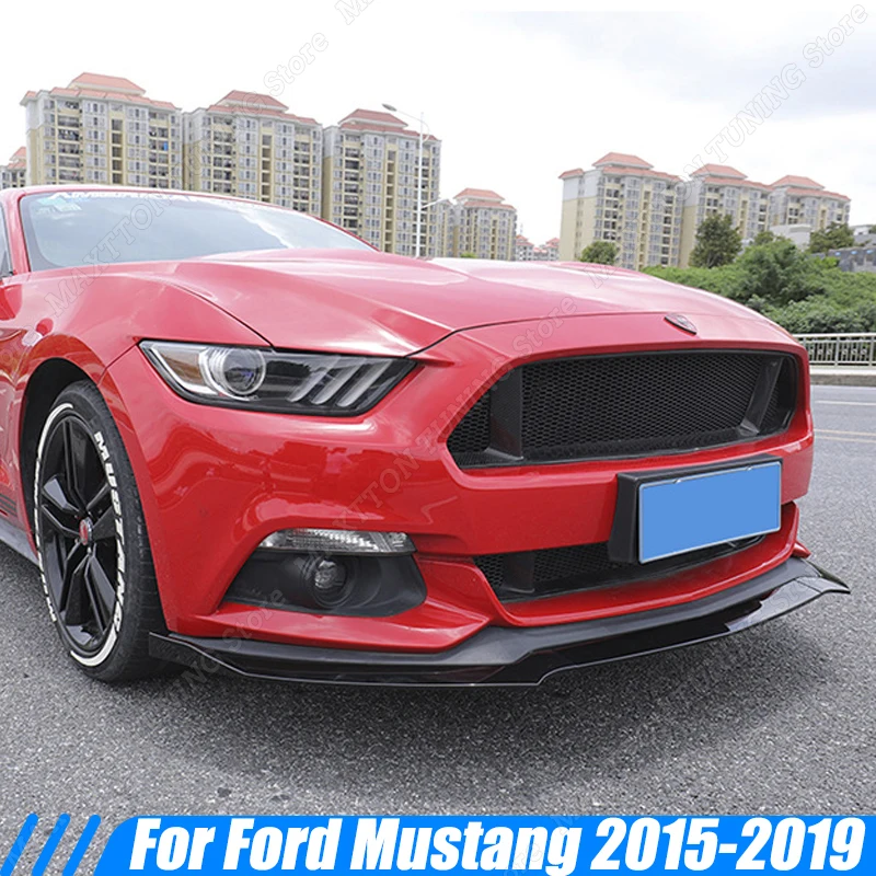 For Ford Mustang 2015 2016 2017 2018 2019 Gloss Black Car Front Bumper Lip Splitter Spoiler Diffuser Guard Cover Accessories
For Ford Mustang 2015 2016 2017 2018 2019 Gloss Black Car Front Bumper Lip Splitter Spoiler Diffuser Guard Cover Accessories
