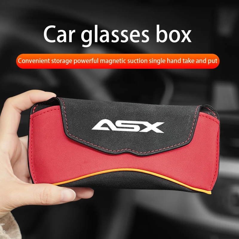 

Автомобильный держатель для очков, зажим для хранения очков для Mitsubishi Asx, автомобильный держатель для солнцезащитных очков, интерьер, организовать многофункциональные аксессуары
