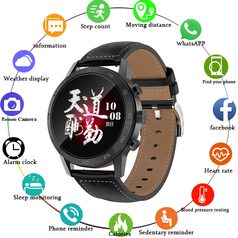 

LIGE 2022 Smart Watch Men Make Call Full Colour Screen Waterproof Luxury Smartwatch Sports Fitness Tracker Watch For Android IOS