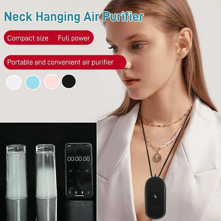 Portable Air Purifier Air Purifier necklace Wearable Negative Ion Air Fresher Cleaner Car USB Ioniser Personal Ionizer
Portable Air Purifier Air Purifier necklace Wearable Negative Ion Air Fresher Cleaner Car USB Ioniser Personal Ionizer