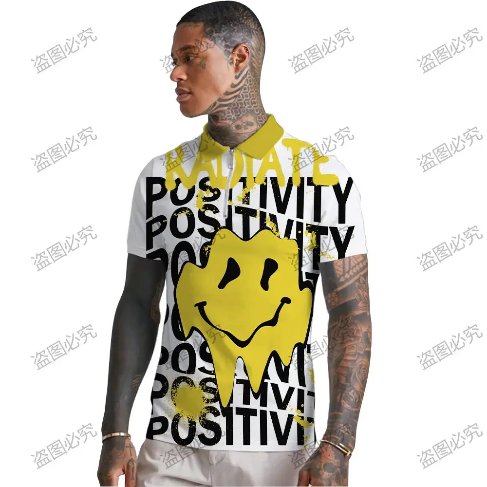 Breathable Clothes Men Zip Polo Shirt Men's Summer 2022 Sweat Shirts Fashion Social Print Mens Smiling Face Trendyol Luxury Top
Breathable Clothes Men Zip Polo Shirt Men's Summer 2022 Sweat Shirts Fashion Social Print Mens Smiling Face Trendyol Luxury Top