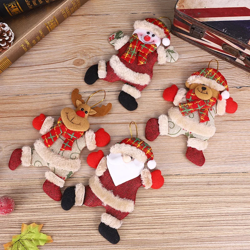 NEW Father Christmas Santa Claus Elk Little Bear Pendants For DIY Christmas decorations Accessories Gifts
NEW Father Christmas Santa Claus Elk Little Bear Pendants For DIY Christmas decorations Accessories Gifts