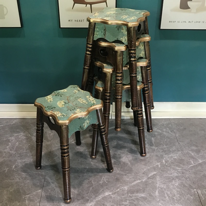 European-Style Stool Solid Wood Fashion Creative Dining Table Stool Modern Bench Nordic Home Complete Stacked Living Room
European-Style Stool Solid Wood Fashion Creative Dining Table Stool Modern Bench Nordic Home Complete Stacked Living Room