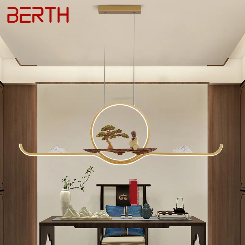 BERTH Modern LED 3 Colors Chandelier Ceiling Lamp Chinese Creative Zen Tea-house Hanging Light Fixture For Study Dining Room
BERTH Modern LED 3 Colors Chandelier Ceiling Lamp Chinese Creative Zen Tea-house Hanging Light Fixture For Study Dining Room